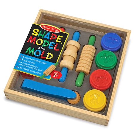 Melissa & Doug Created by Me! Shape, Model & Mold Modeling Dough Kit 165